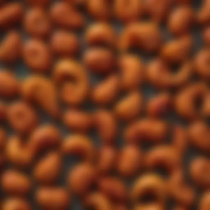 A close-up shot of Real Takis, highlighting their signature rolled shape and spicy seasoning.