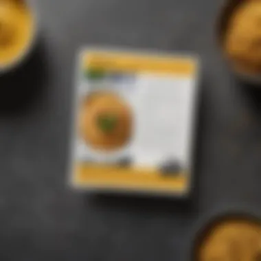 A visually appealing recipe card featuring a dish that utilizes Emeril mustard as a key ingredient