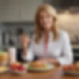 Sandra Lee discussing cancer awareness