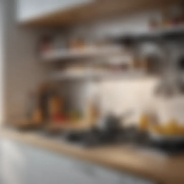 Stylish materials used in kitchen organizers