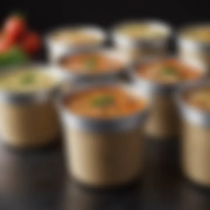 Eco-friendly soup to go containers highlighting sustainable practices