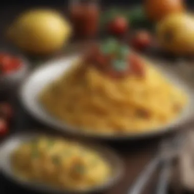 Delicious Spaghetti Squash Dish Delicious spaghetti squash dish on a plate