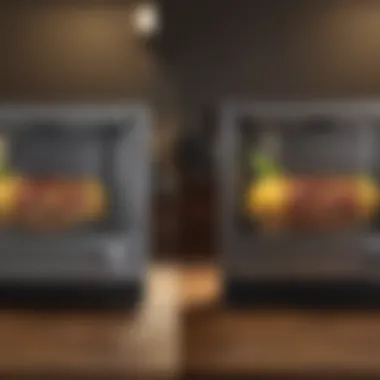 Comparison of appliance efficiency before and after removing mineral buildup