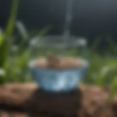 Sustainable Pest Management with Sugar Water Traps Visual representation of sustainable pest management practices incorporating sugar water traps.