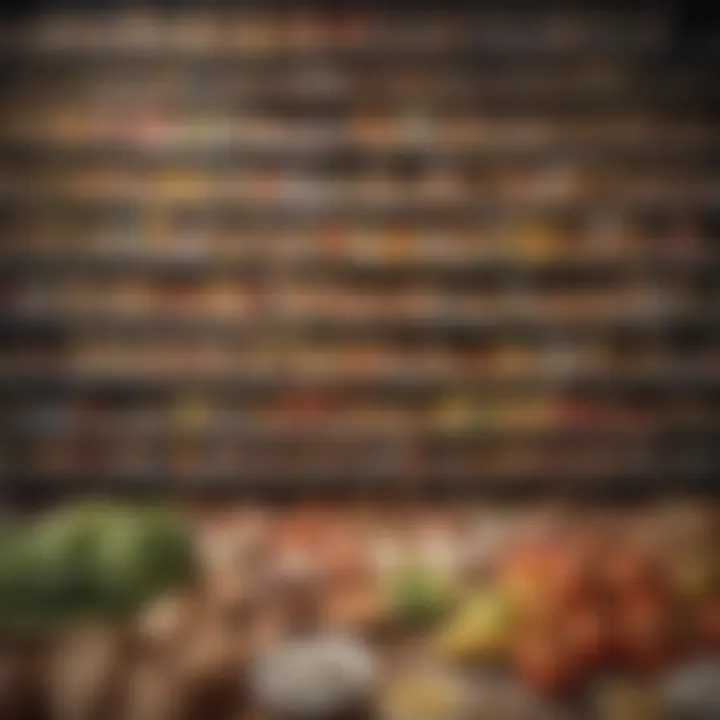 A detailed grocery list with categorized sections