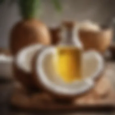 Culinary Versatility of Coconut Oil A vibrant arrangement of culinary dishes enhanced with organic coconut oil, highlighting its versatility.