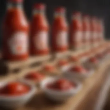 The Evolution of Ketchup Through Time A historical timeline of ketchup's evolution displayed visually