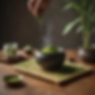 Traditional Japanese tea ceremony