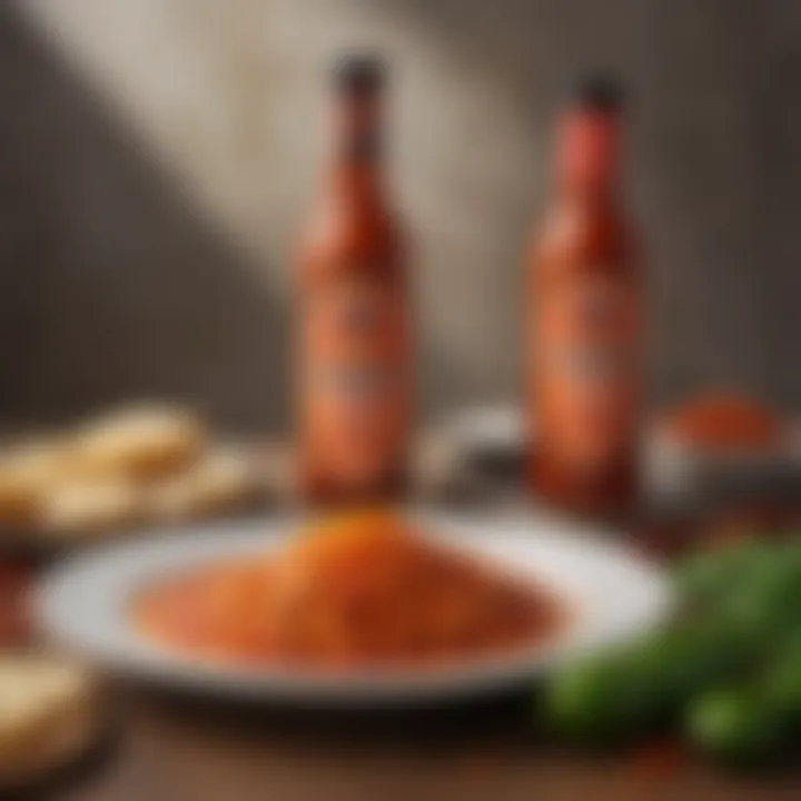 Pairing hot sauce with different dishes