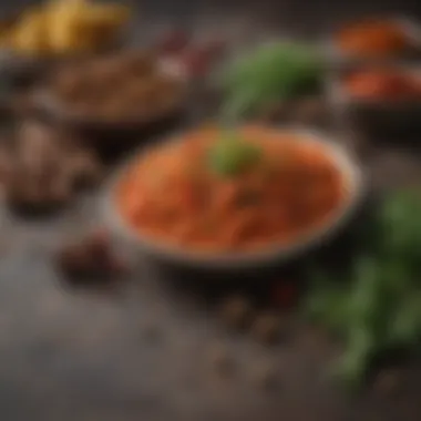 Enhancing Flavor with Spices and Herbs Selection of spices and herbs