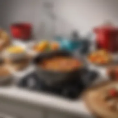 Infographic depicting market trends in second-hand cookware sales