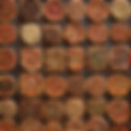 A selection of different types of wood suitable for pizza ovens