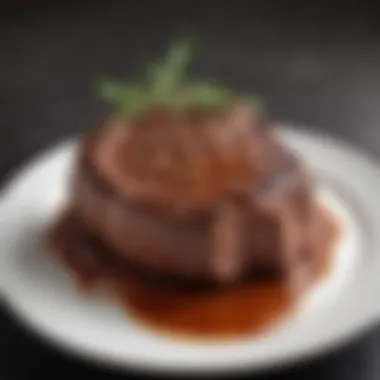 Ribeye Steak Nutritional Insights Nutritional information of ribeye steak displayed visually