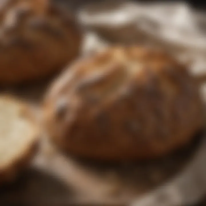 Different types of soda bread from various regions