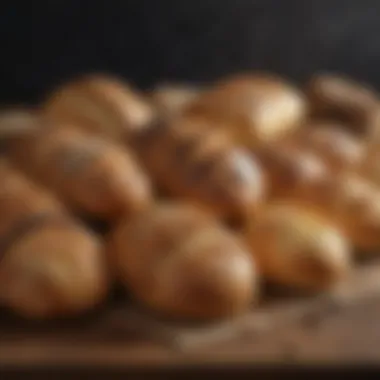 A variety of saltless breads from different cultures