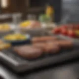 Selection of various grill cleaning solutions on a countertop