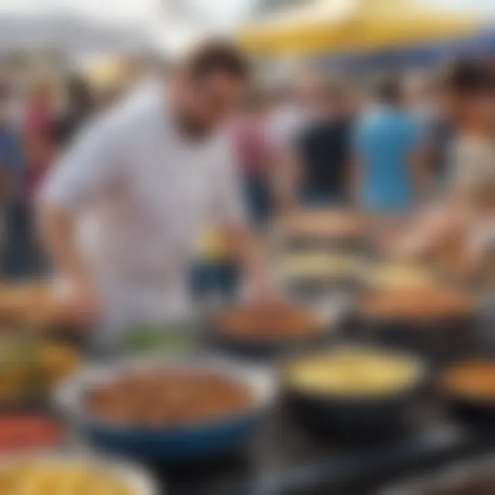 A lively food festival celebrating Toledo's culinary diversity