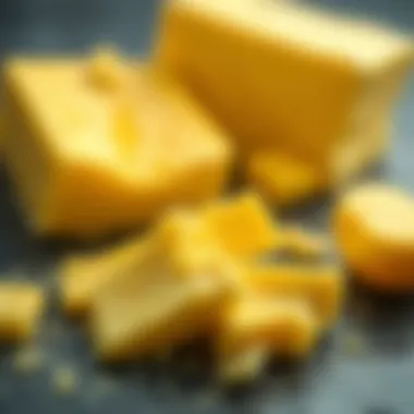 Chemical Composition of Butter Chemical structure of butter highlighting fatty acids