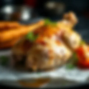 Ensuring Safety in Chicken Preparation Safety guidelines illustrated for chicken preparation