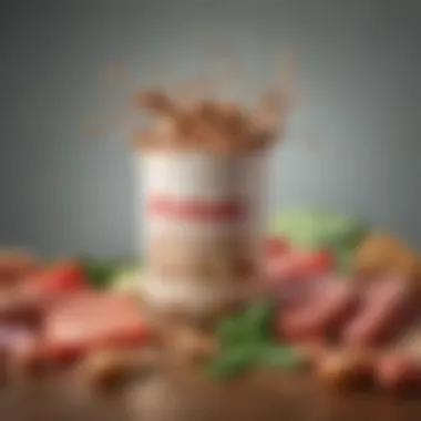 Health Benefits of Protein Infographic highlighting the benefits of protein in health