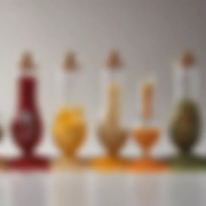 An array of different fat separators highlighting various styles and materials