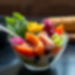 Traditional Hawaiian poke bowl featuring fresh fish and vibrant toppings