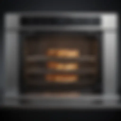 High-performance convection oven showcasing sleek design and advanced features