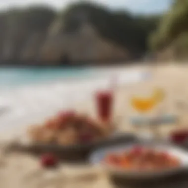 Challenging Norms: The Allure of a Different Work Environment A tranquil beach scene depicting a break from traditional work