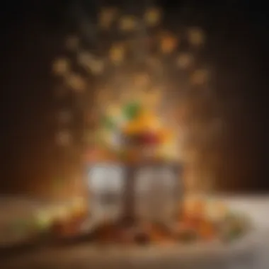 Fusion of Luck and Gastronomic Experiences Symbolic image representing the fusion of luck and gastronomic experiences