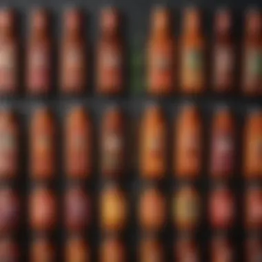 Exploring Regional Barbecue Sauces Different types of barbecue sauce showcasing regional variations