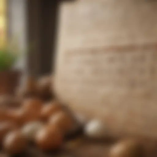 Ancient Calendar Representing Easter Date Calculation