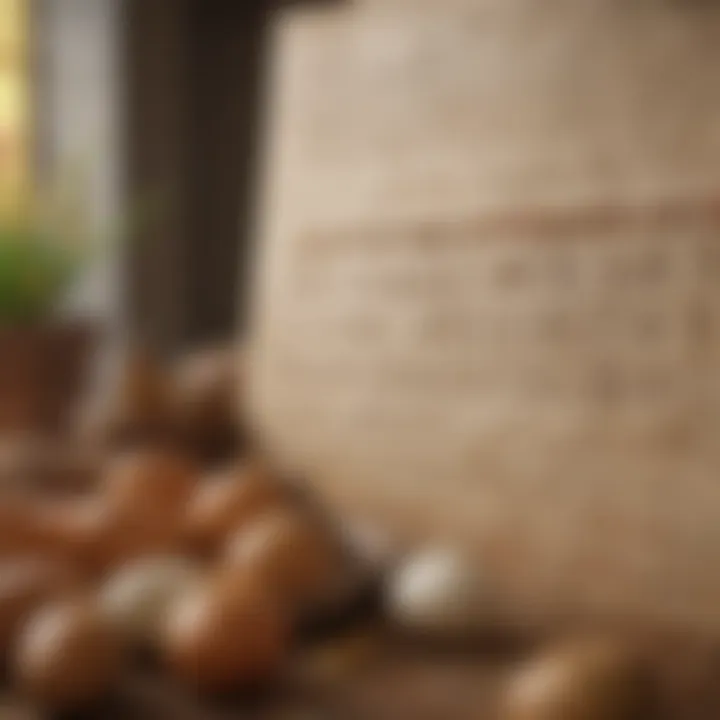 Ancient Calendar Representing Easter Date Calculation