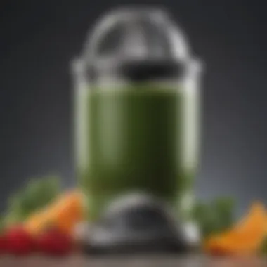 Close-up of NutriBullet motor