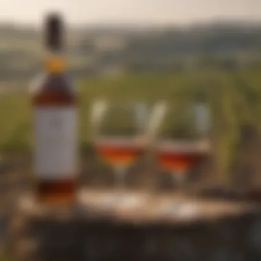 Cognac Terroir: Nature's Influence on Flavor Scenic view of Cognac terroir with vineyards