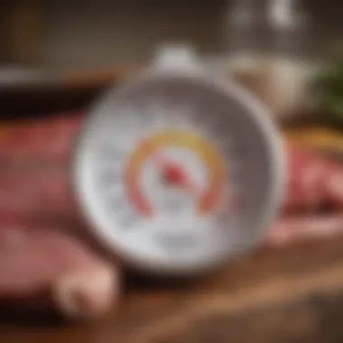 Importance of Reliable Meat Thermometers A reliable meat thermometer displaying temperatures