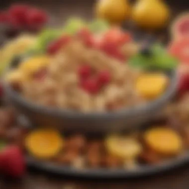 Fresh Fruits and Nuts for Weight Loss Colorful array of fresh fruits and nuts