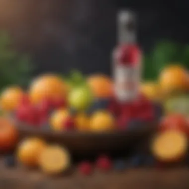 Fruits for Vodka Jungle Juice Colorful assortment of fruits used in vodka jungle juice