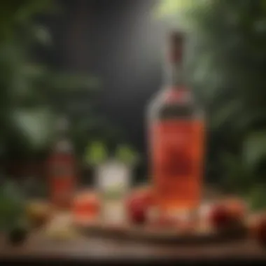 Ingredients for Vodka Jungle Juice An artistic display of vodka jungle juice ingredients