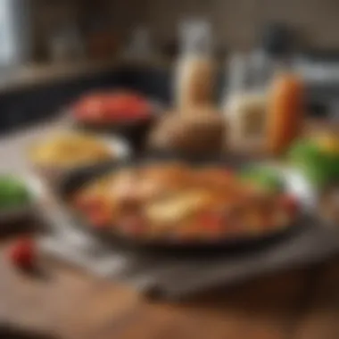 A guide with portion sizes and meal planning tips