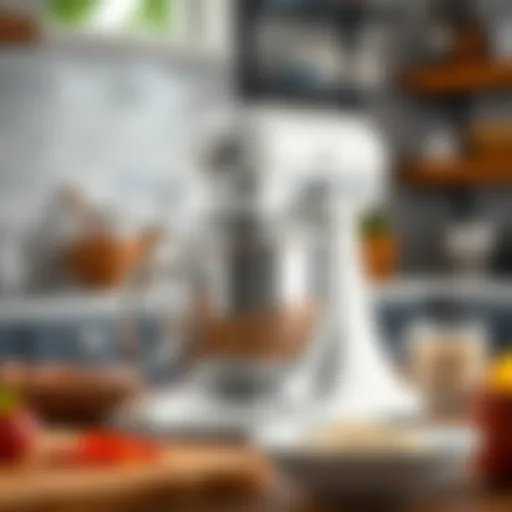 Elegant Williams Sonoma stand mixer showcasing its sleek design