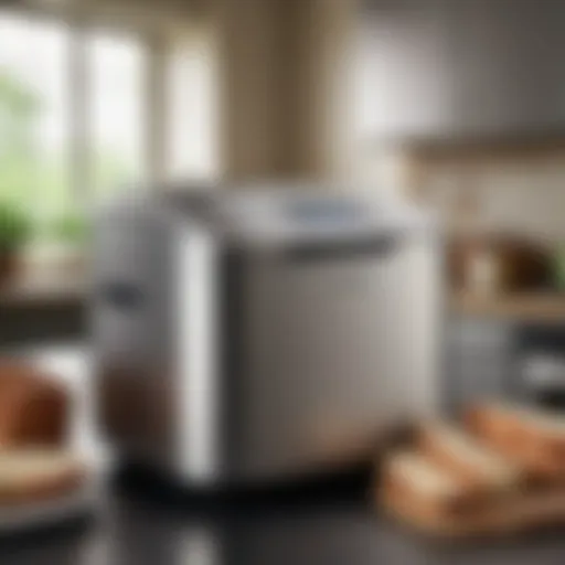 Zojirushi Bread Maker Virtuoso Plus in a modern kitchen setting